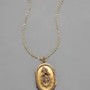 Antique Victorian 1800s 14k Gold Locket Necklace with Pearl on French Rope Chain