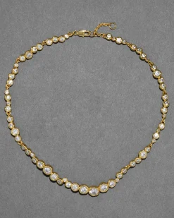 Asterales Gold Riviera Necklace