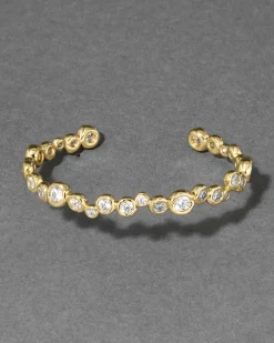 Asterales Gold Skinny Cuff Bracelet