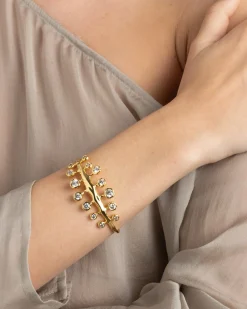Asterales Modernist Cuff Bracelet