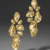 Brut Gold Mosaic Earring