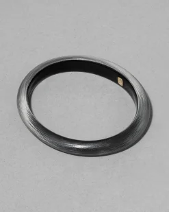 Lucite Skinny Bangle Bracelet- Black