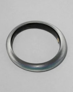 Lucite Skinny Bangle Bracelet- Black