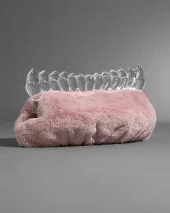 The Pouf Clutch- Dusty Pink