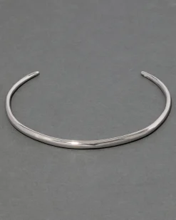 Thin Collar Necklace - Silver