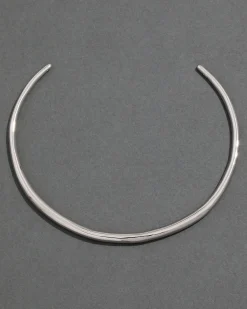 Thin Collar Necklace - Silver